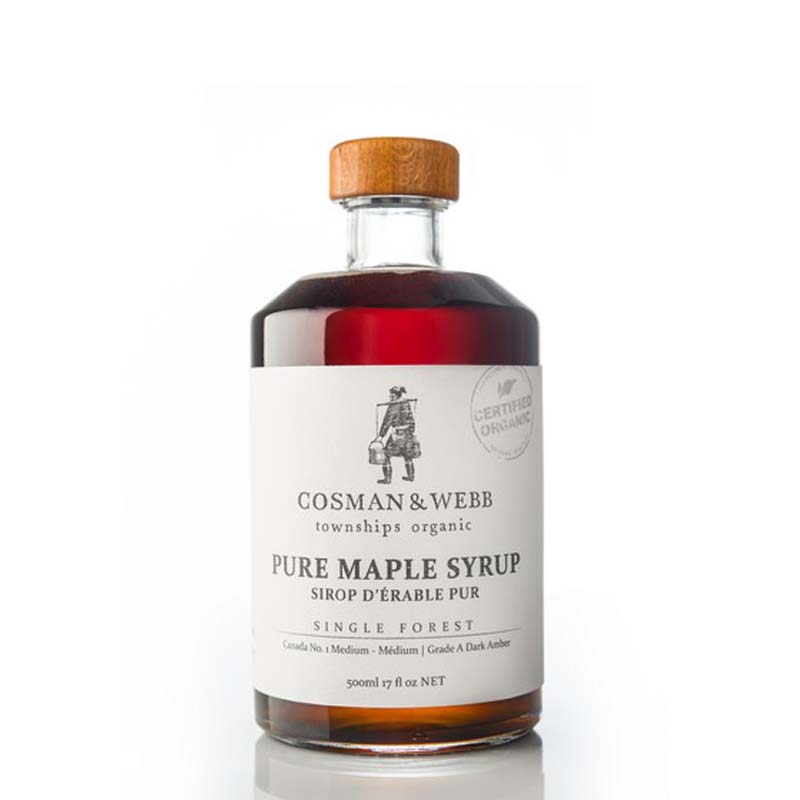 cosman & webb pure organic maple syrup