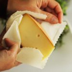 Organic Food Wrap keeps cheese fresh