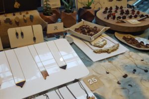 Rong Designs wood accent jewelry