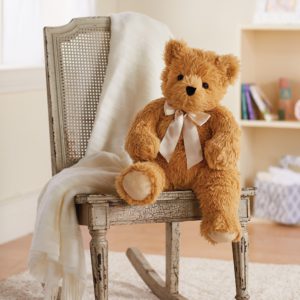 vermont teddy bear on chair