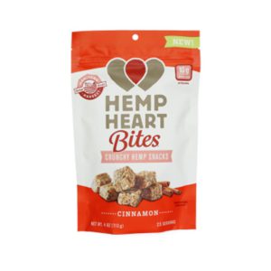 Hemp heart bites cinnamon flavour