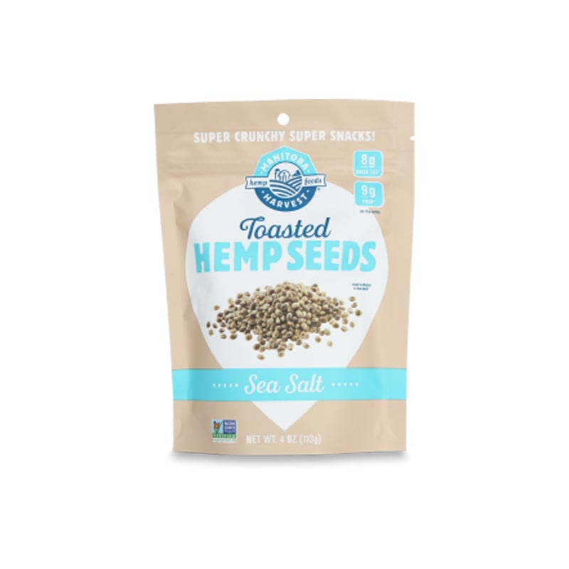 Toasted hemp seeds sea salt flavour