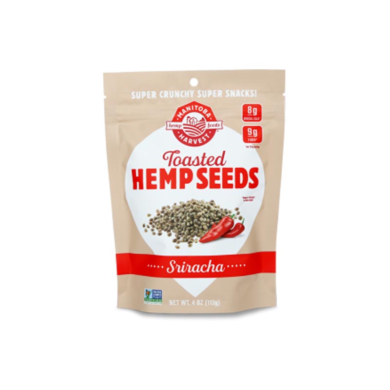 Manitoba Harvest toasted hemp seeds sriracha flavour