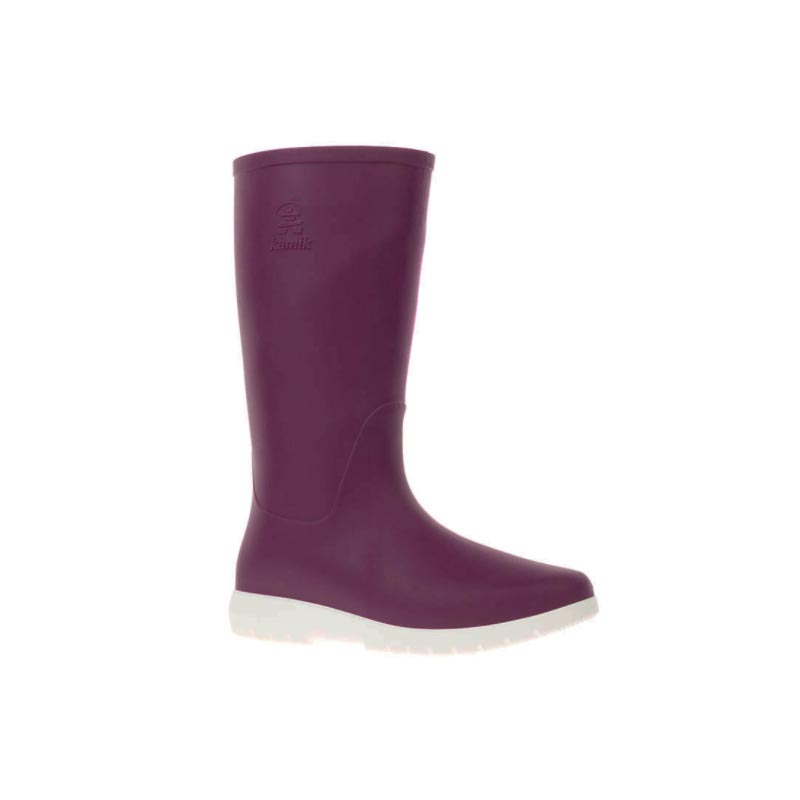 Purple tall women's rain boot from Kamik
