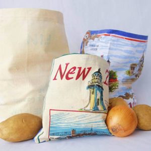 3 pack - small, medium, large, reusable produce bags