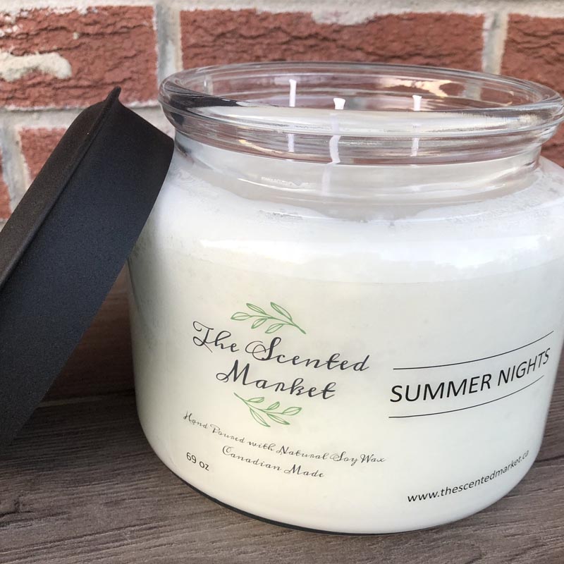 Summer Nights 69 oz bug repellent candle